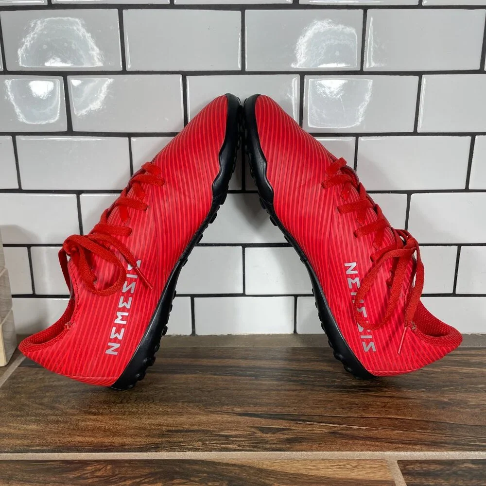 adidas Nemeziz 19.4 TF J Soccer Shoes Youth Boys Size 5.5 Red Futbol Sneakers